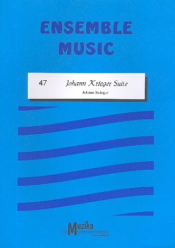 Johann Krieger Suite for flexible ensemble, score+parts