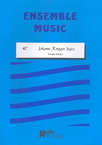 Johann Krieger Suite for flexible ensemble, score+parts