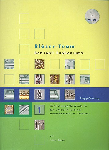 Blser-Team Band 1 (+CD) Bariton, Euphonium im Baschlssel
