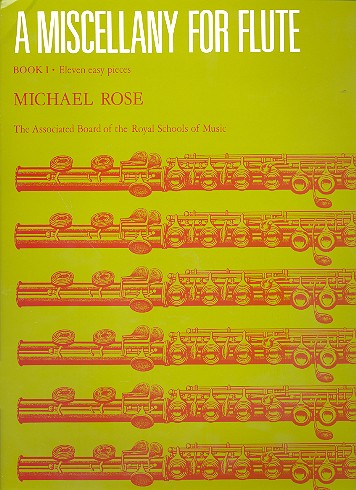 A Miscellany for Flute vol.1 11 easy pieces for flute and piano