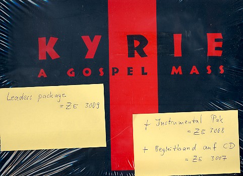 Kyrie A Gospel Mass Leaders package Partitur, Stimmen und CD
