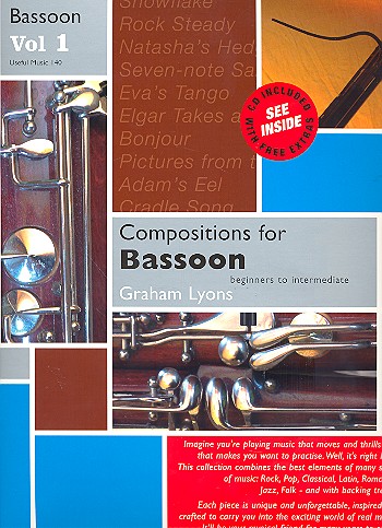 Compositions for bassoon vol.1 (+CD) beginner to intermediate