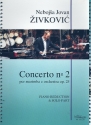 Concerto no.2 op.25 per marimba e orchestra marimba e piano