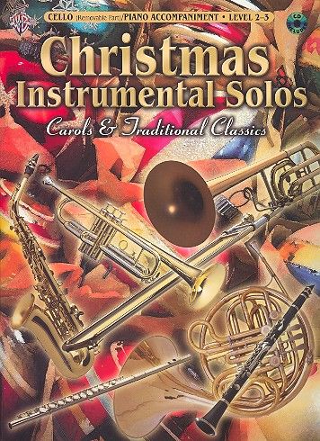 Christmas Instrumental solos Level 2-3 (+CD) for cello and piano