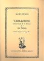 Variazioni sull'aria favorita de la Molinara op.4 per chitarra