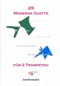 25 moderne Duette (+CD) für 2 Trompeten