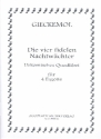 Die 4 fidelen Nachtwchter fr 4 Fagotte Partitur und Stimmen