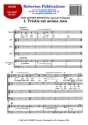 Tristis est anima mea for mixed chorus a cappella, score (en/la)