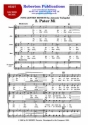 Pater mi for mixed chorus a cappella, score (en/la) Chorstimmen als Klaviersatz