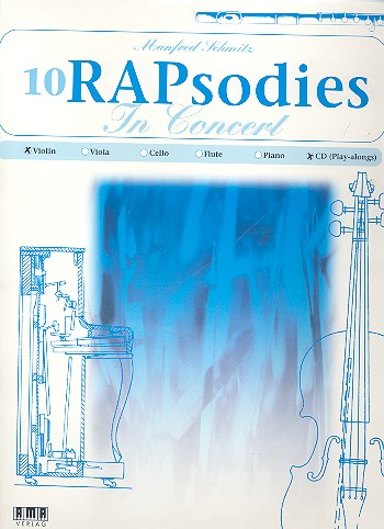 10 RAPsodies in Concert (+CD) fr Violine