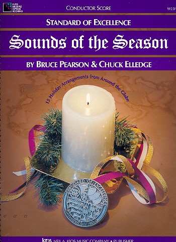 Sounds of the Season for concert band (woodwind or brass chorus) conductor score