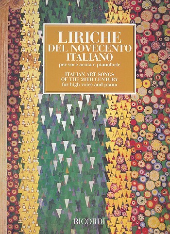 Liriche del Novecento Italiano per voce acuta e pianoforte Italian art songs of the 20th century for high voice