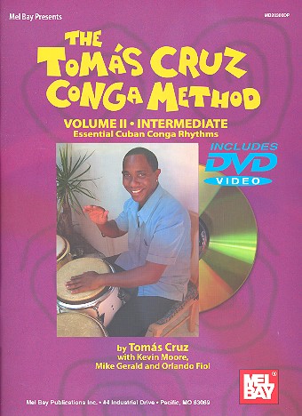 The Toms Cruz conga Method vol.2 (+Online-Video) essential Cuban conga rhythms (intermediate)