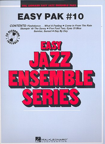 Easy Jazz Pak vol.10: for jazz ensemble
