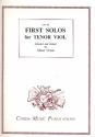 First solos for tenor viol
