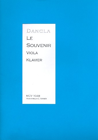 Le souvenir fr Viola und Klavier