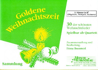 Goldene Weihnachtszeit fr Blasorchester 2. Stimme in B