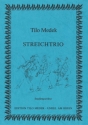 Streichtrio fr Violine, Viola und Violoncello,  Studienpartitur