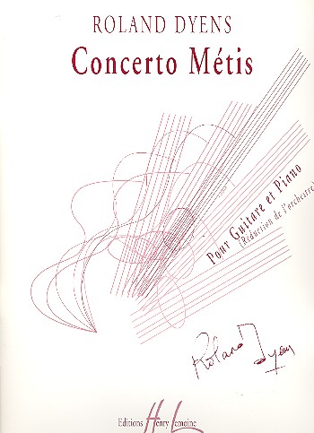 Concerto Mtis pour guitare et orchestre pour guitare et piano