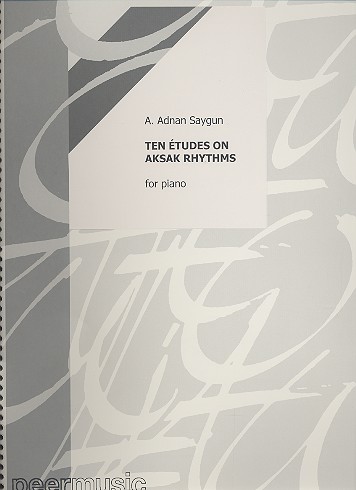 10 tudes on Aksak Rhythms op.38 for piano