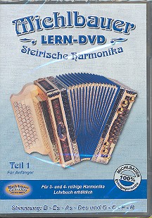 Steirische Harmonika Band 1 DVD fr 3- und 4-reihige Handharmonika Schule
