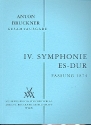 Sinfonie Es-Dur Nr.4 in der Fassung von 1874 fr Orchester Studienpartitur