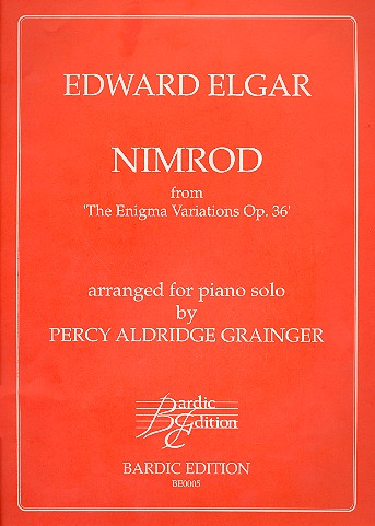 Nimrod from Enigma variations for piano solo