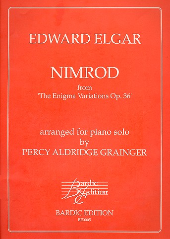 Nimrod from 'The Enigma Variations Op.36' for piano solo