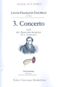 Konzert Nr.3 op.18 fr Horn im E (cor alto oder cor basso) und Orchester fr Horn und Klavier