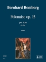 Polonaise op.15 per arpa Pasetti, A., ed