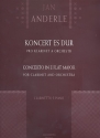 Konzert Es-Dur für Klarinette und Klavier Kratochvil, J., ed