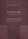 Konzert Es-Dur fr Klarinette und Klavier Kratochvil, J., ed