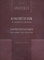 Konzert Es-Dur fr Klarinette und Klavier Kratochvil, J., ed