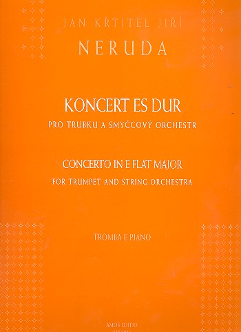 Konzert Es-Dur für Trompete und Streichorchester für Trompete und Klavier