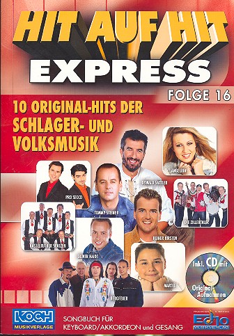 Hit auf Hit Express Band 16 (+CD +Midifiles)