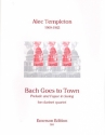 Bach Goes to Town  for 4 clarinets score and parts