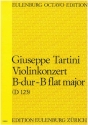 Konzert B-Dur D123 fr Violine und Orchester Partitur
