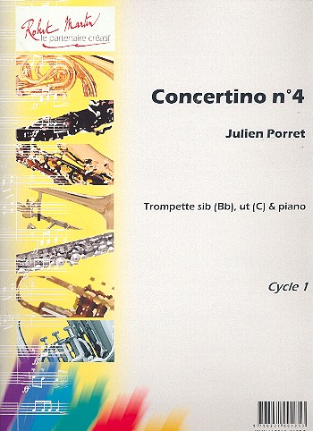Concertino mi bemolle majeur no.4 pour trompette sib/ut et piano