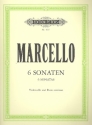 6 Sonaten fr Violoncello und Bc
