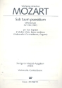 Sub tuum praesidium KV198 Offertorium fr 2 Soprane, 2 Violinen, Viola und Bc,  Cello/Ba