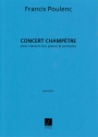 Concerto champetre pour clavecin (piano) et orchestre, partition d'orchestre