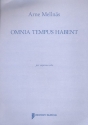 Omnia tempus habent for soprano