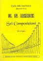 6 composizioni per organo Machella, M., ed