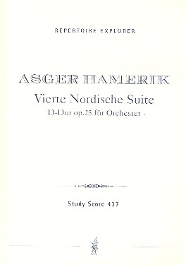 Nordische Suite D-Dur Nr.4 op.25 fr Orchester Studienpartitur