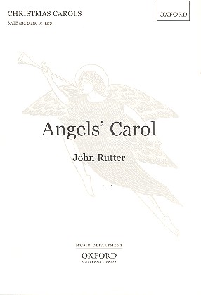 Angels' Carol for mixed chorus and piano (harp) score