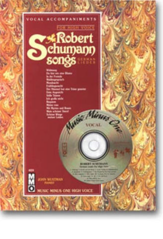 Music minus one high voice German Lieder (Schumann songs) for high voice and piano, book+CD