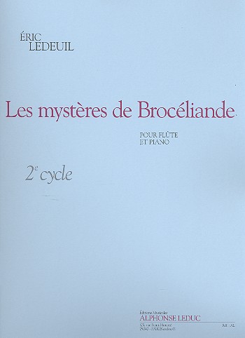 Les mystres de Brocliande pour flte et piano niveau 2e cycle