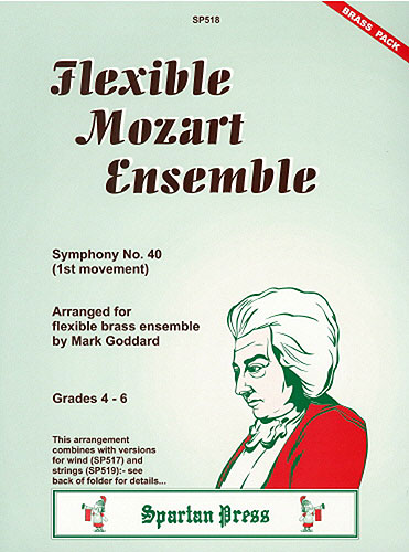 Flexible Mozart for flexible brass ensemble, score+parts Goddard, M., arr. (grades 4-6)