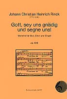 Gott sey uns gndig Motette op.109 fr Soli, gem Chor und Orgel, Partitur