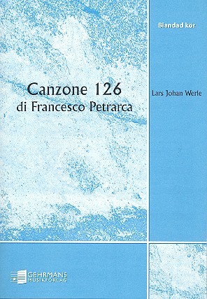 Canzone 126 op.6 di Francesco Petrarca fr gem Chor a cappella, Partitur (it)